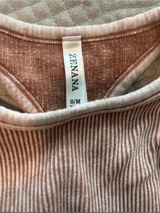 Zenana Outfitters Sweaters - Zenana Outfitters Ribbed Scoop Neck Sweater - Blush Pink